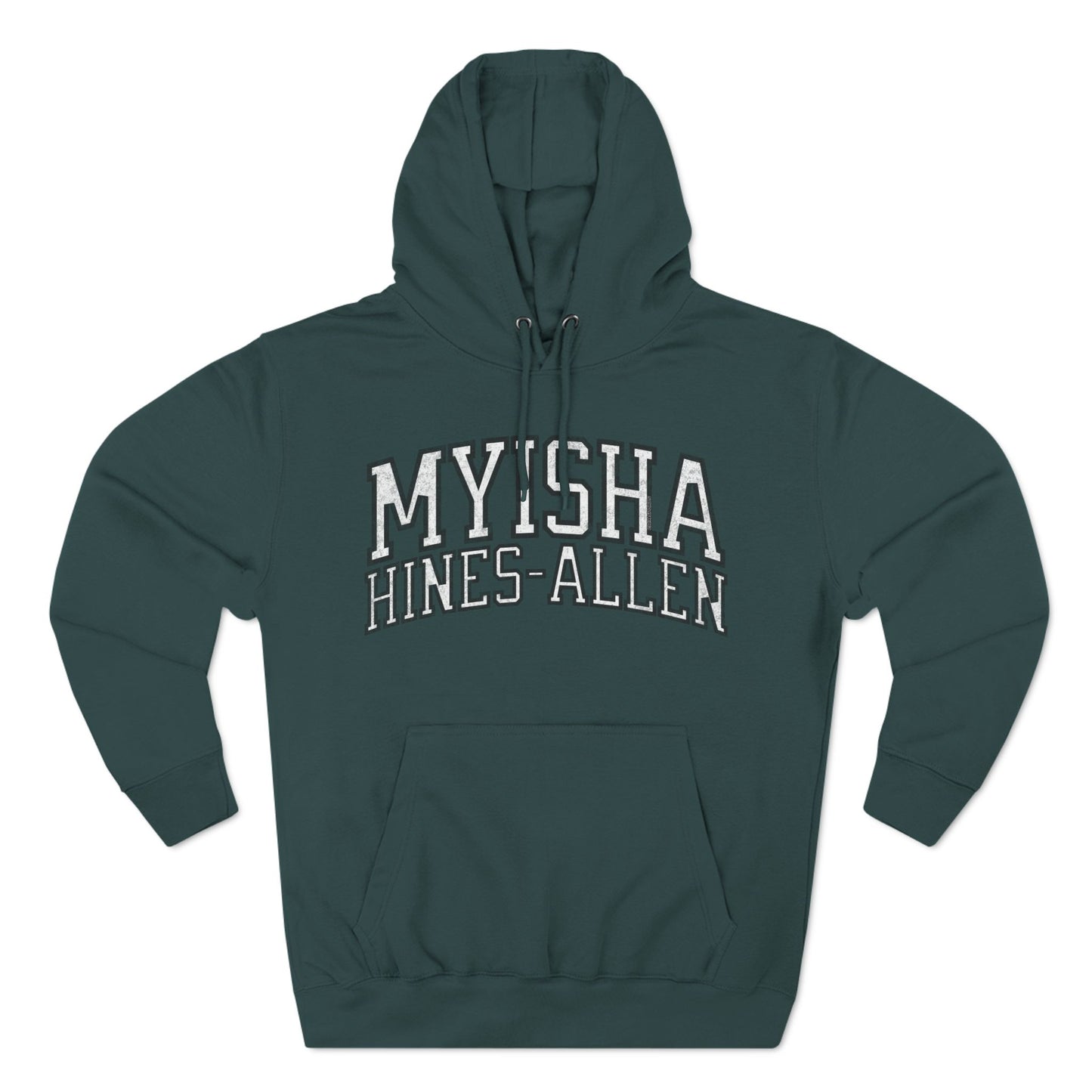 Myisha Hines-Allen Lynx Vintage Print Premium Hoodie