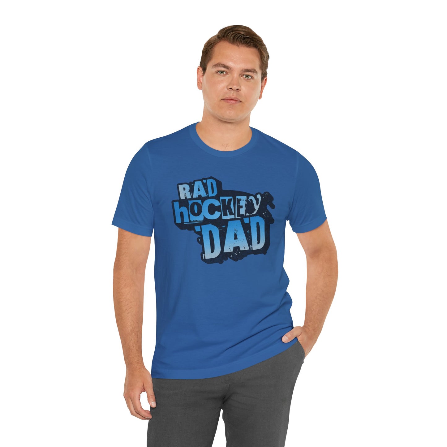 Rad Hockey Dad Softblend T-shirt