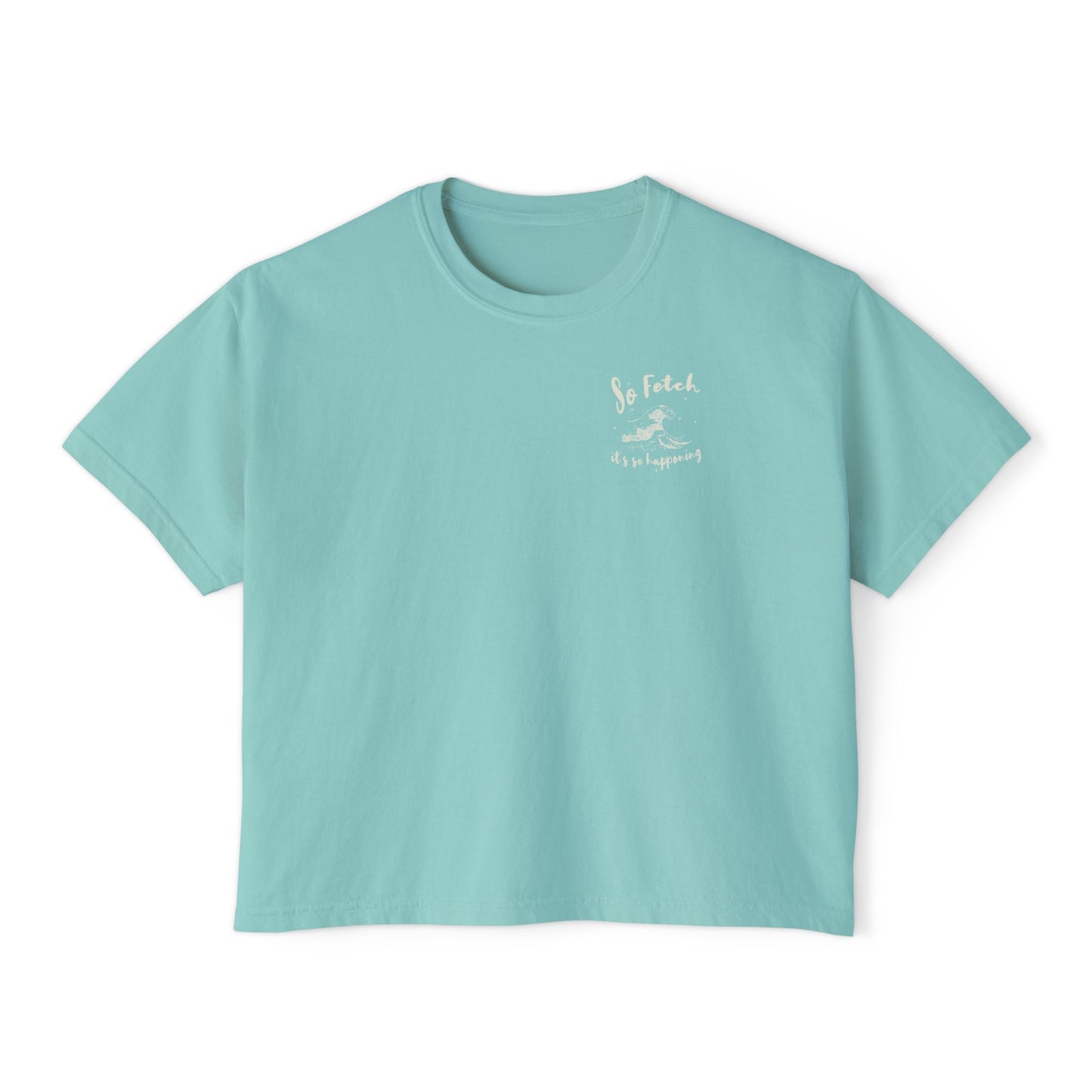 Women's Surf "So Fetch" Boxy Shirt