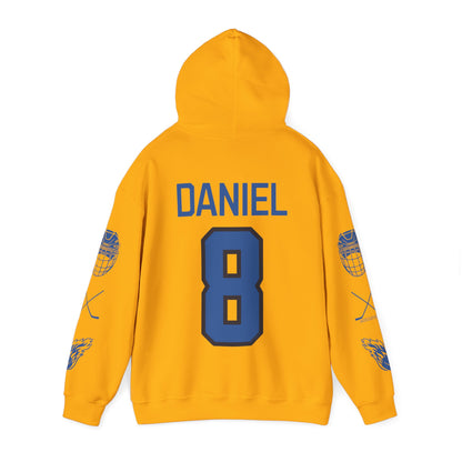 Izzy Daniel 8 Sceptres Hockey Heavy Hoodie