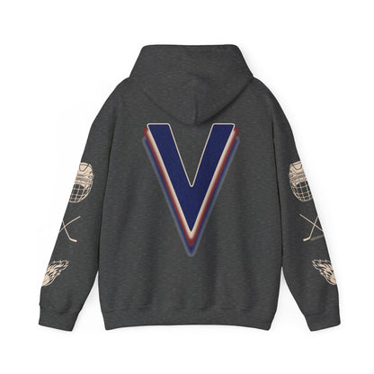 Victoire Hockey Two-Sided Print Heavy Hoodie