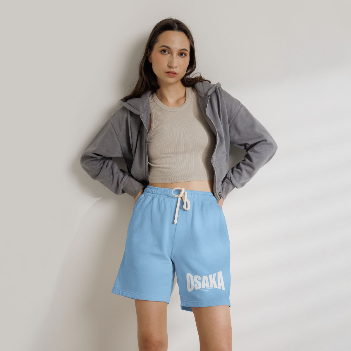 Naomi Osaka Unisex Fleece Shorts