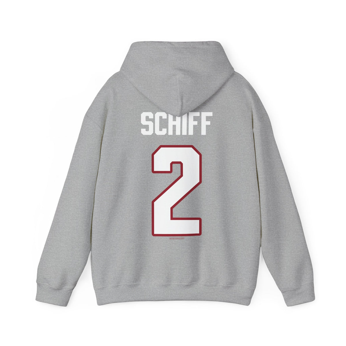 Georgia Schiff Detroit Hockey Club Unisex Moto Hoodie