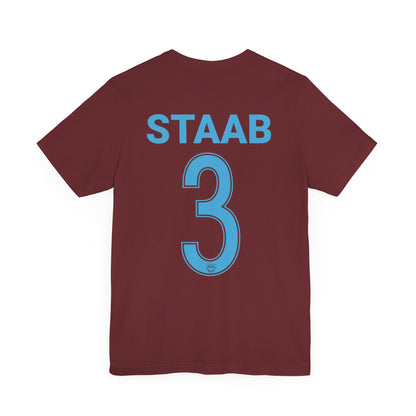 Sam Staab 3 Stars Soccer Softblend T-shirt