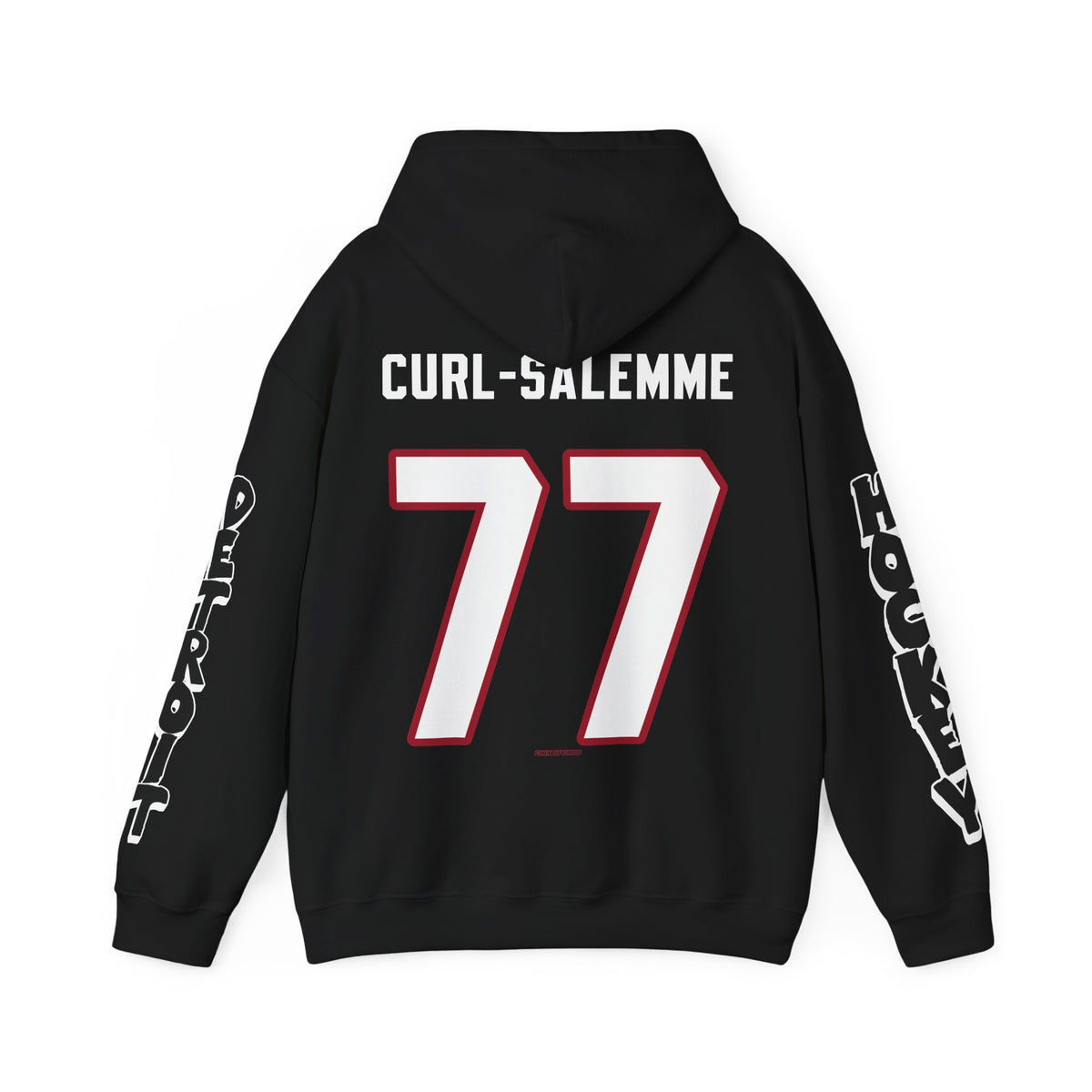 Britta Curl-Salemme Detroit Hockey Club Unisex Moto Hoodie