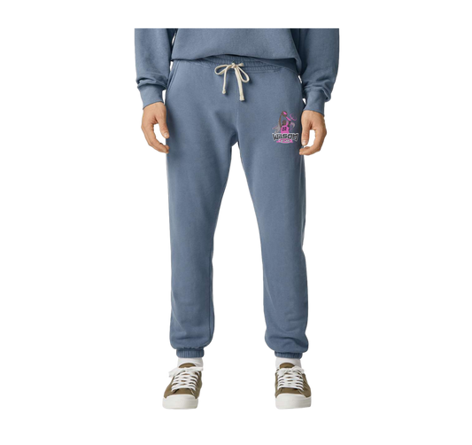 A'ja Wilson Pink Logo Unisex Fleece Sweatpants