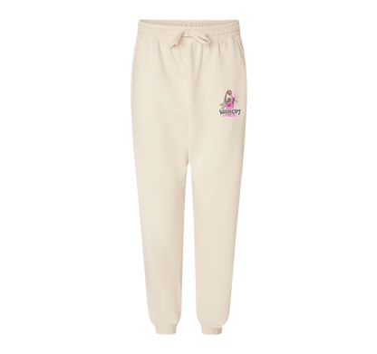 A'ja Wilson Pink Logo Unisex Fleece Sweatpants