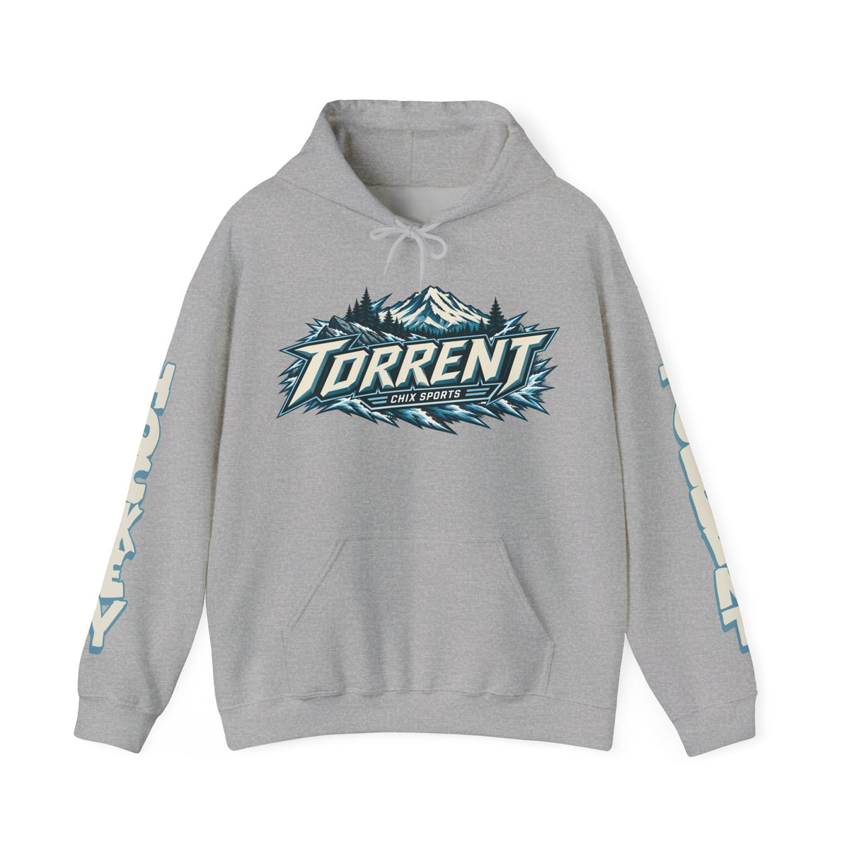 Abbey Murphy Torrent Rainier Unisex Hoodie in Sport Grey | Chix Sports