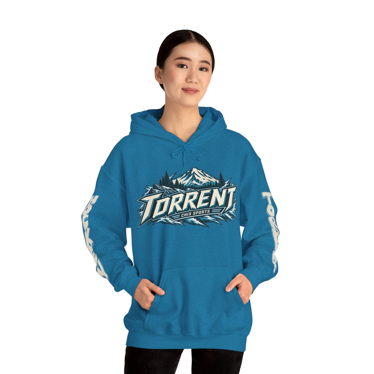 Abbey Murphy Torrent Rainier Unisex Hoodie in Sport Grey | Chix Sports