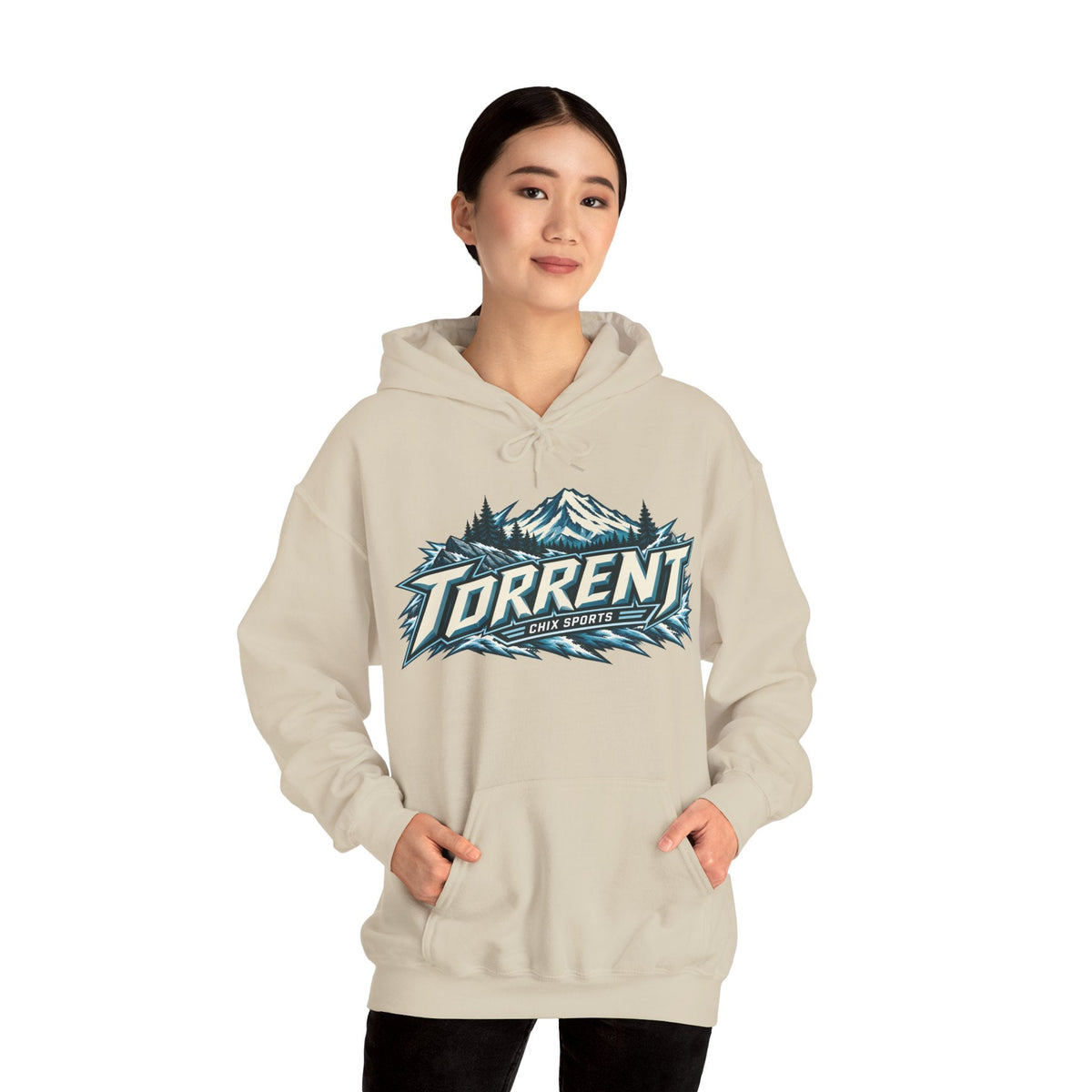 Abbey Murphy Torrent Rainier Unisex Hoodie in Sport Grey | Chix Sports