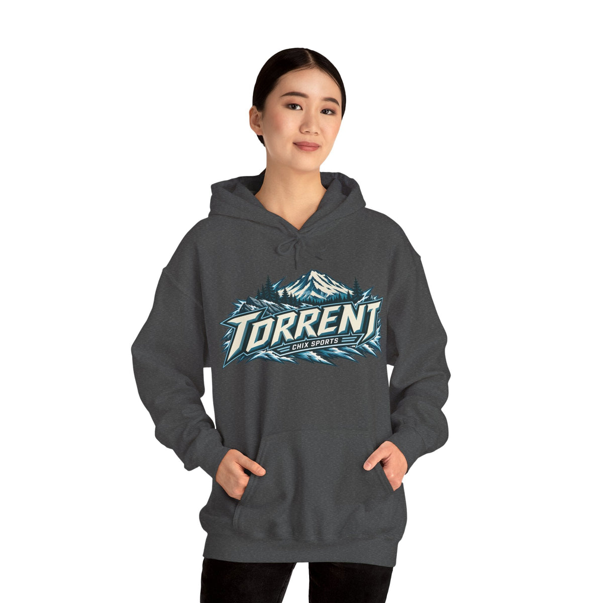 Abbey Murphy Torrent Rainier Unisex Hoodie in Sport Grey | Chix Sports