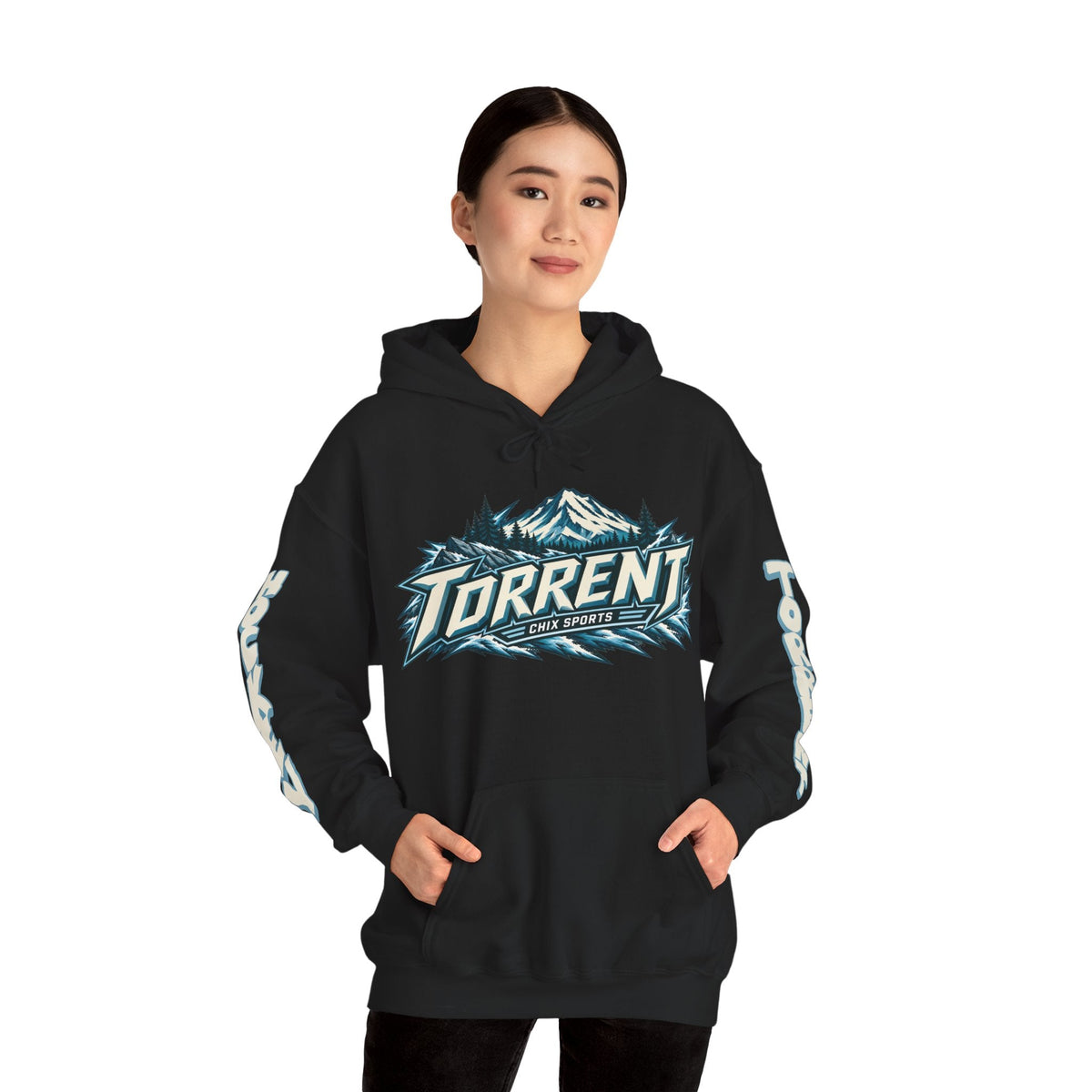 Abbey Murphy Torrent Rainier Unisex Hoodie in Sport Grey | Chix Sports