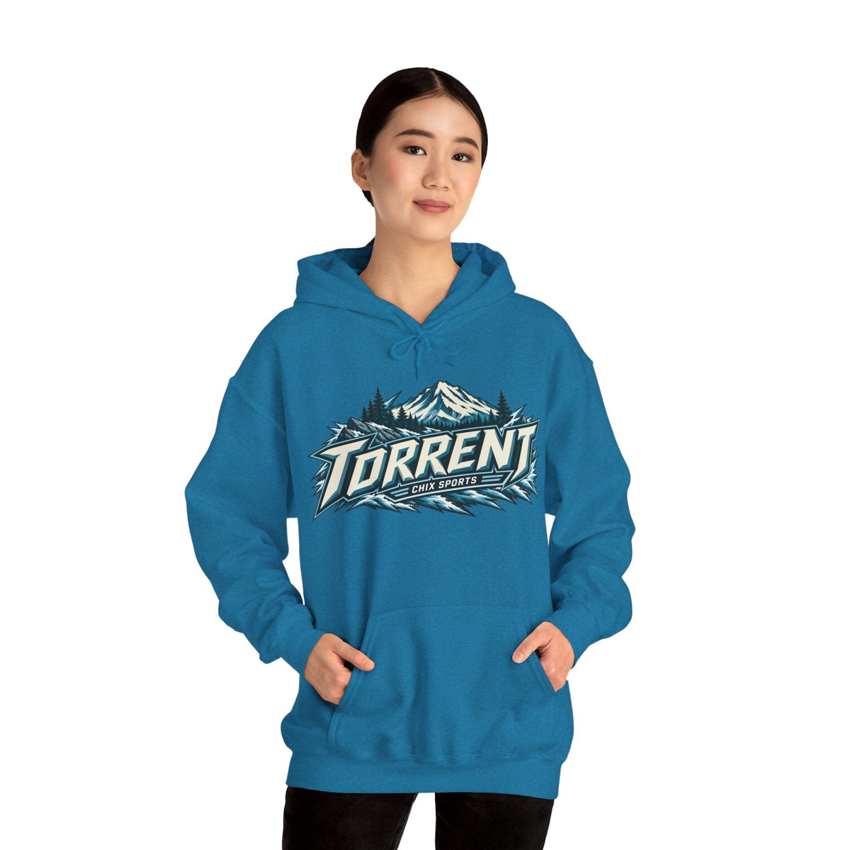 Abbey Murphy Torrent Rainier Unisex Hoodie in Sport Grey | Chix Sports