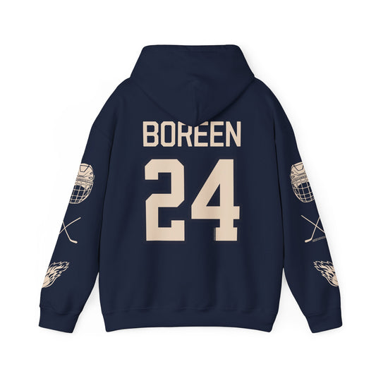 Abby Boreen 24 Victoire Hockey Heavy Hoodie | Chix Sports