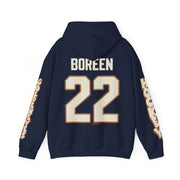 Abby Boreen Goldeneyes Unisex Hoodie in Navy | Chix Sports