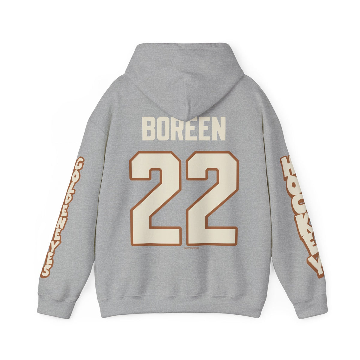Abby Boreen Goldeneyes Unisex Hoodie in Sport Grey | Chix Sports