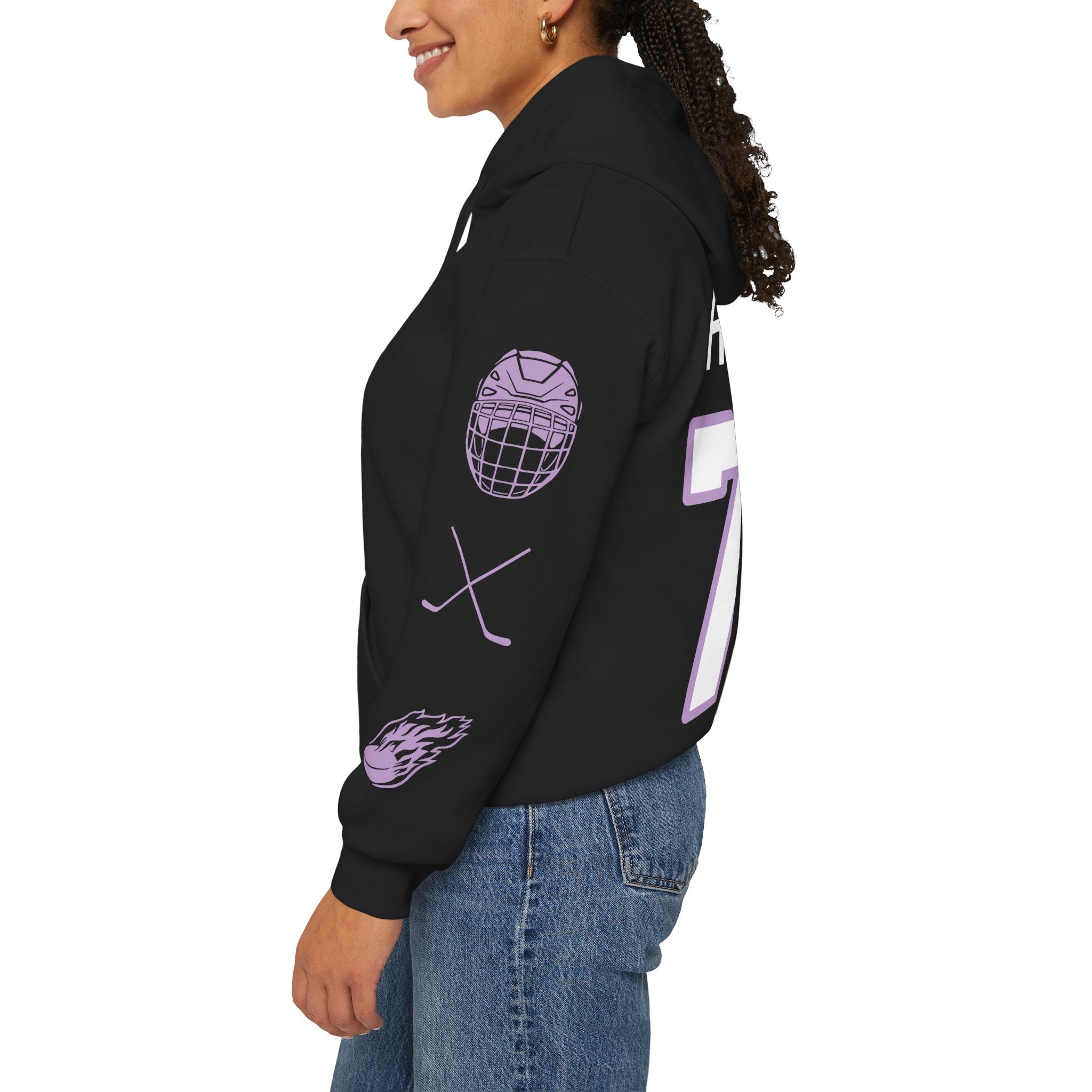 Abby Hustler Frost Unisex Hoodie | Chix Sports