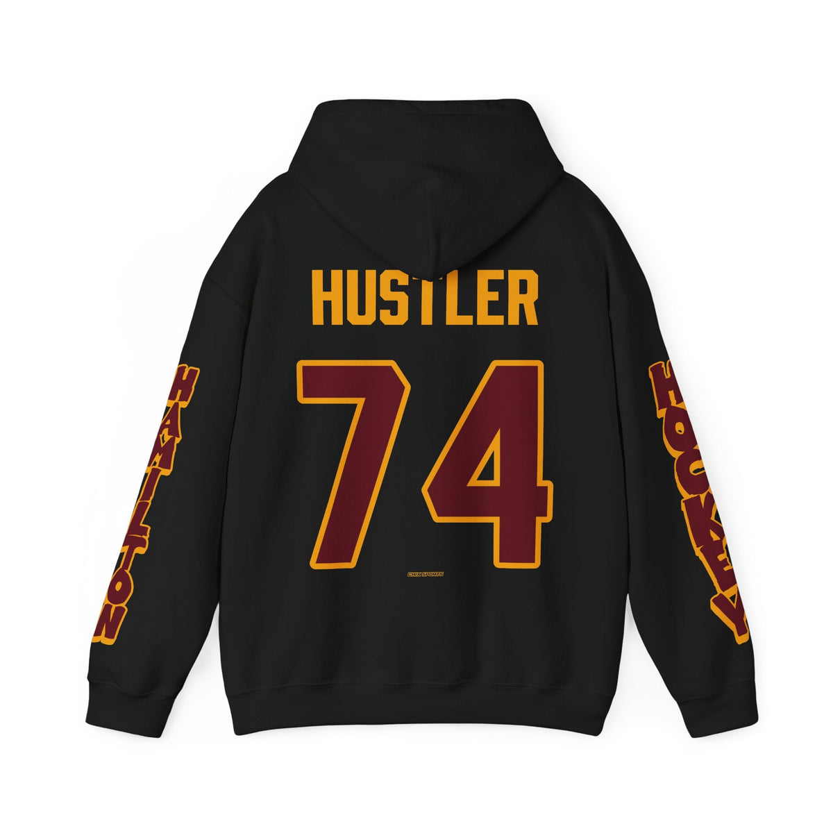 Abby Hustler Hamilton Expansion Unisex City Hoodie in Black | Chix Sports