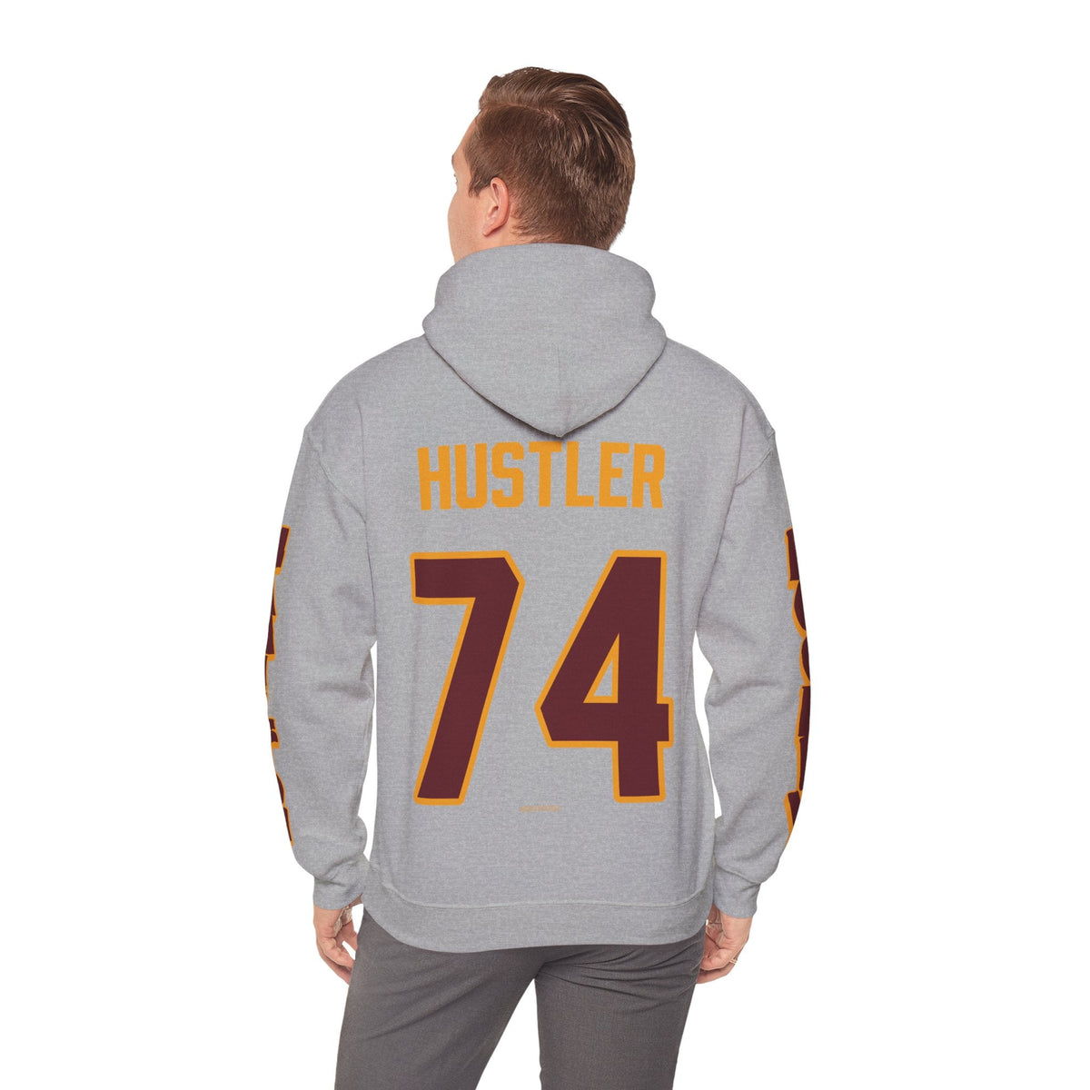 Abby Hustler Hamilton Expansion Unisex City Hoodie in Maroon | Chix Sports