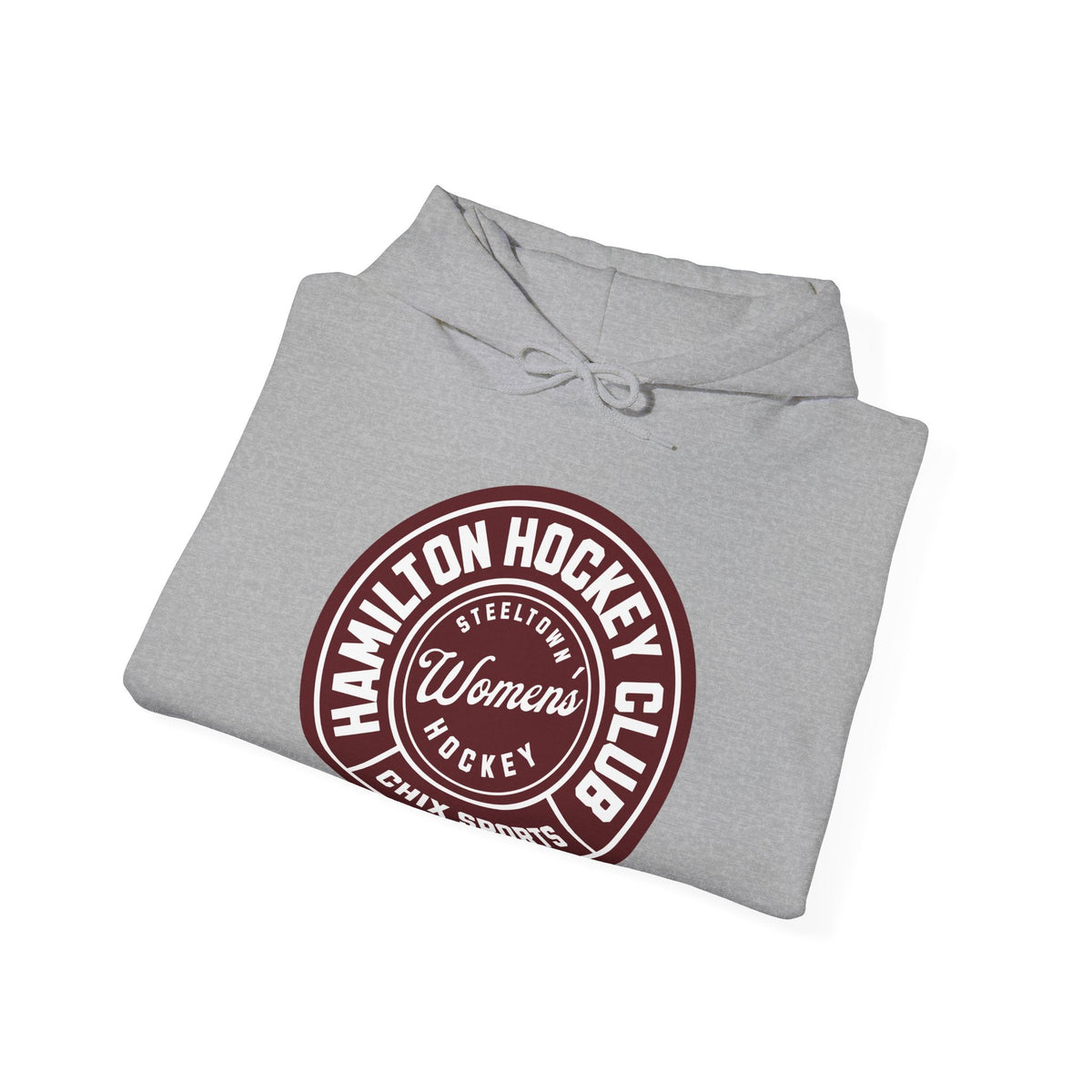Abby Hustler Hamilton Expansion Unisex Hoodie in Gold | Chix Sports