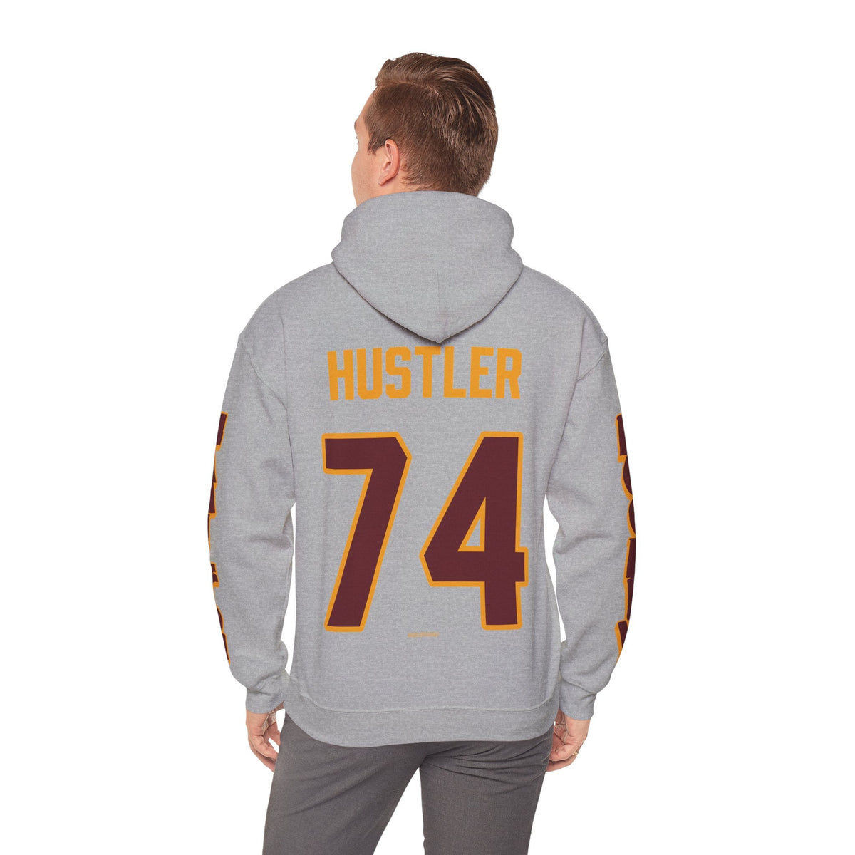 Abby Hustler Hamilton Expansion Unisex Hoodie in Maroon | Chix Sports