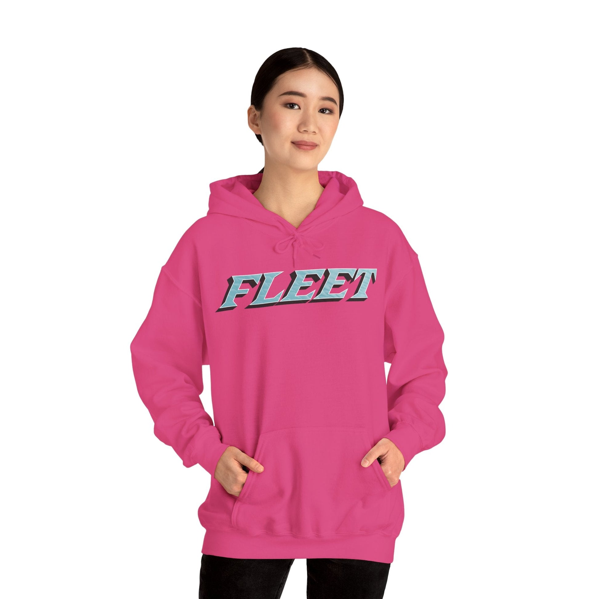 Abby Newhook Heavy Fleet Unisex Hoodie - No Sleeve Print | Chix Sports