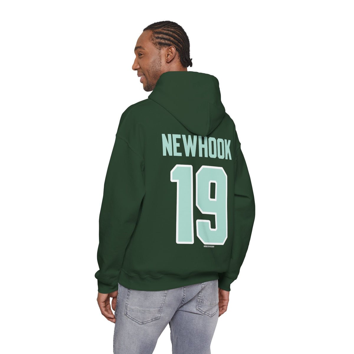 Abby Newhook Unisex Fleet Hoodie in Dark Heather | Chix Sports
