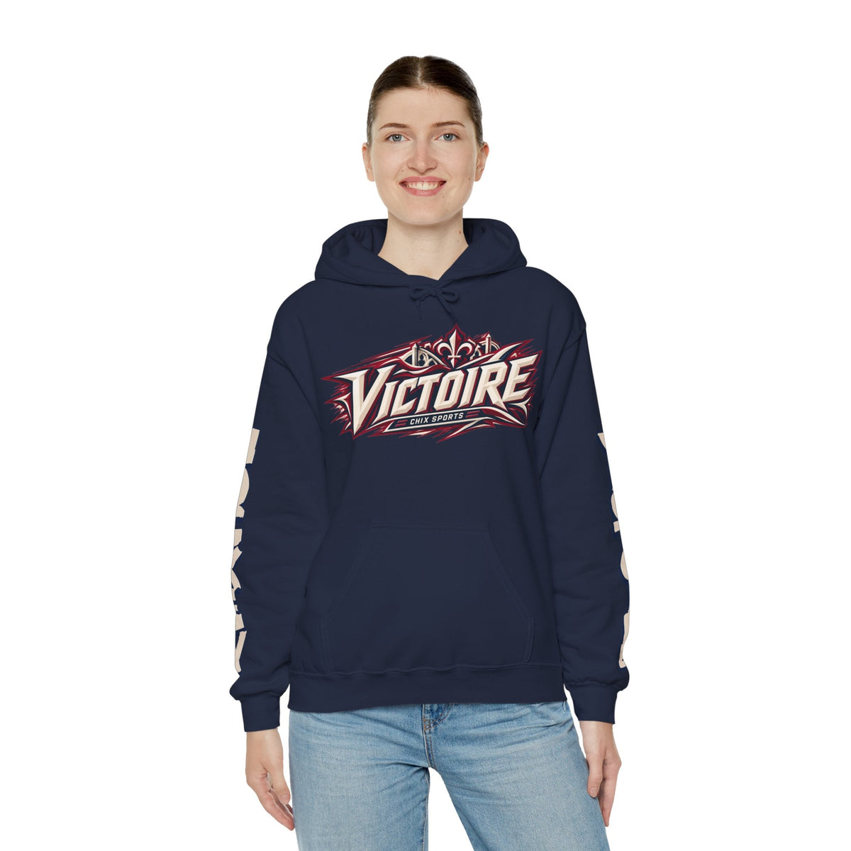 Abby Roque Victoire Unisex City Hoodie in Sport Grey | Chix Sports