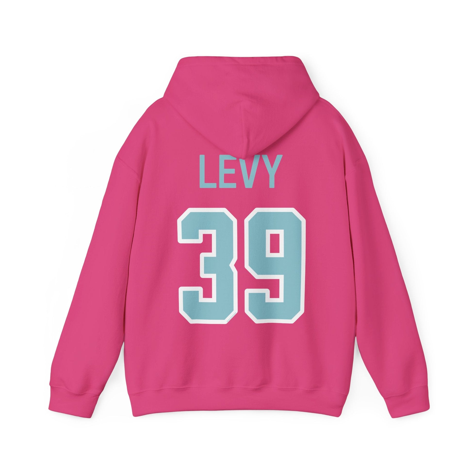 Abigail Levy Heavy Fleet Unisex Hoodie - No Sleeve Print | Chix Sports
