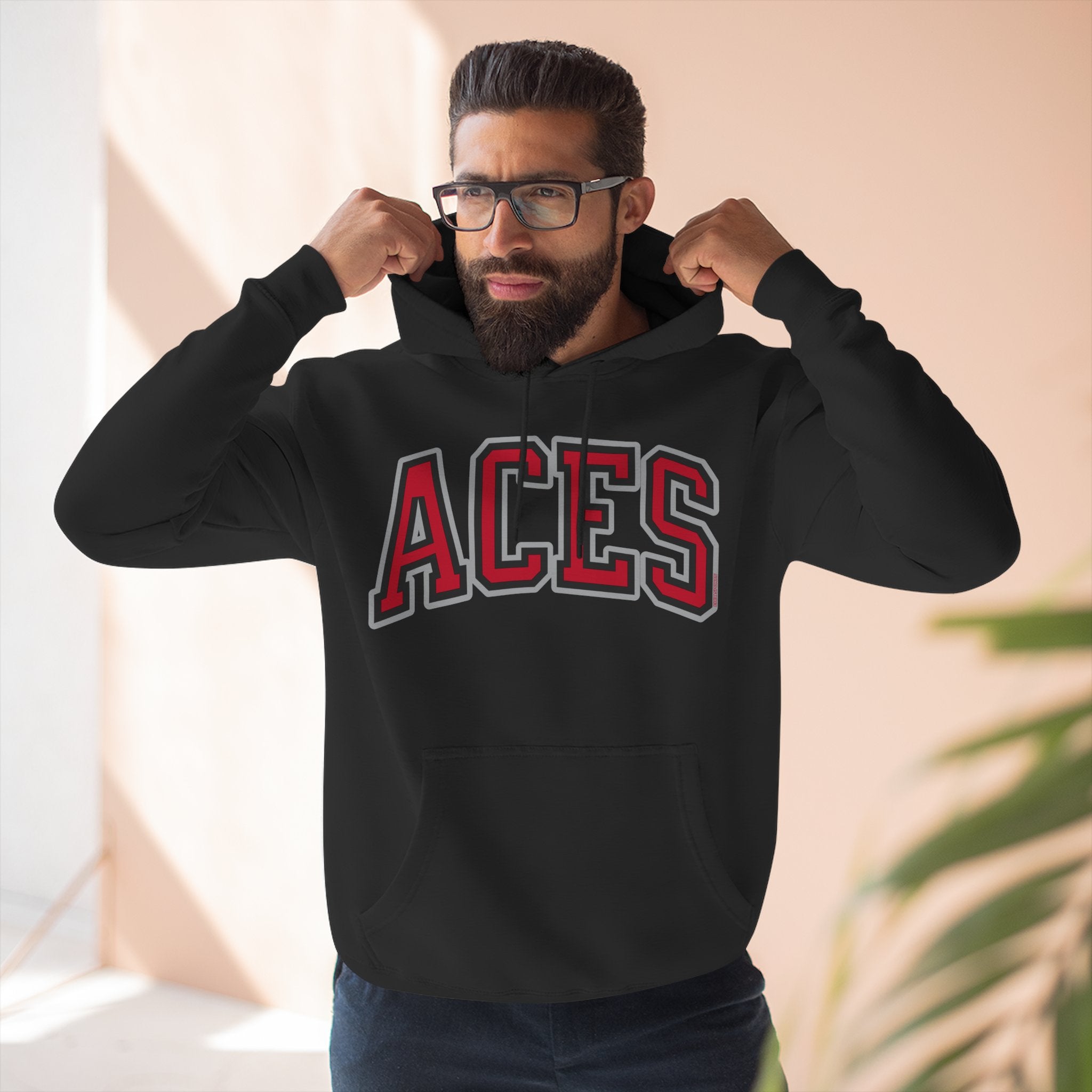 Aces Arch Basketball Premium Hoodie | Chix Sports