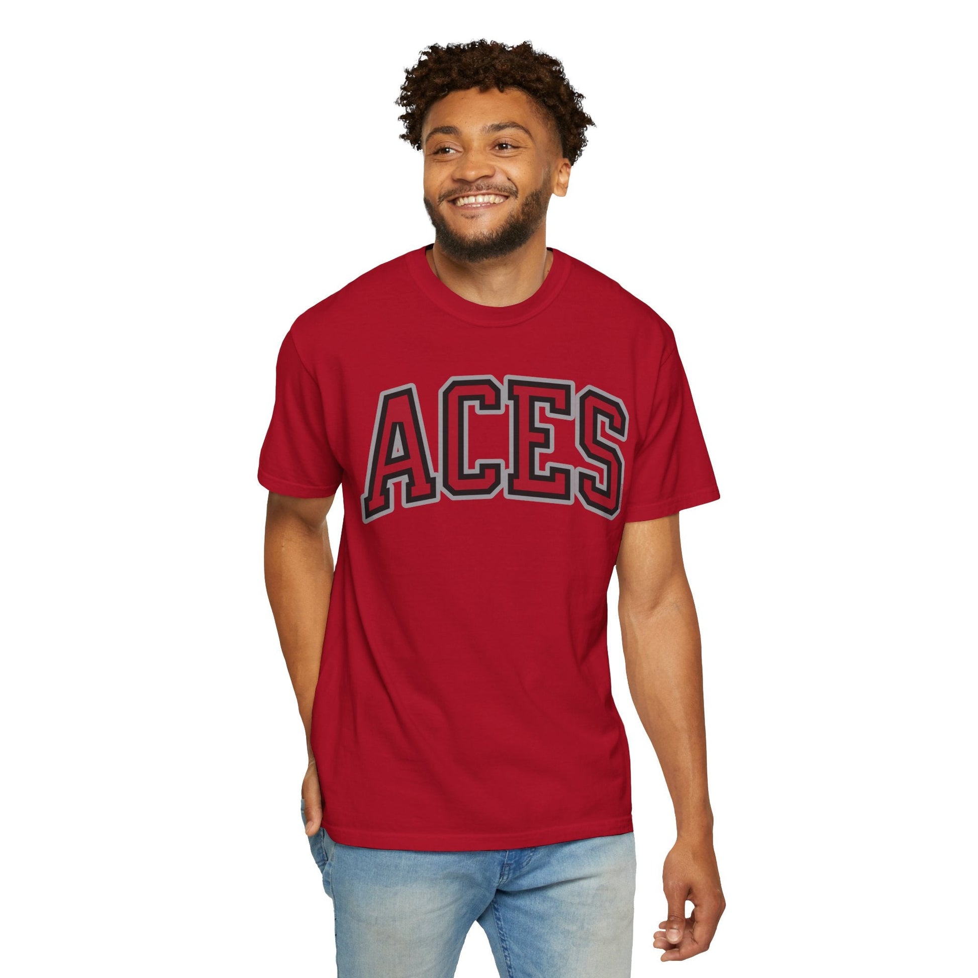Aces Basketball Varsity Arc Premium Shirt | Chix Sports