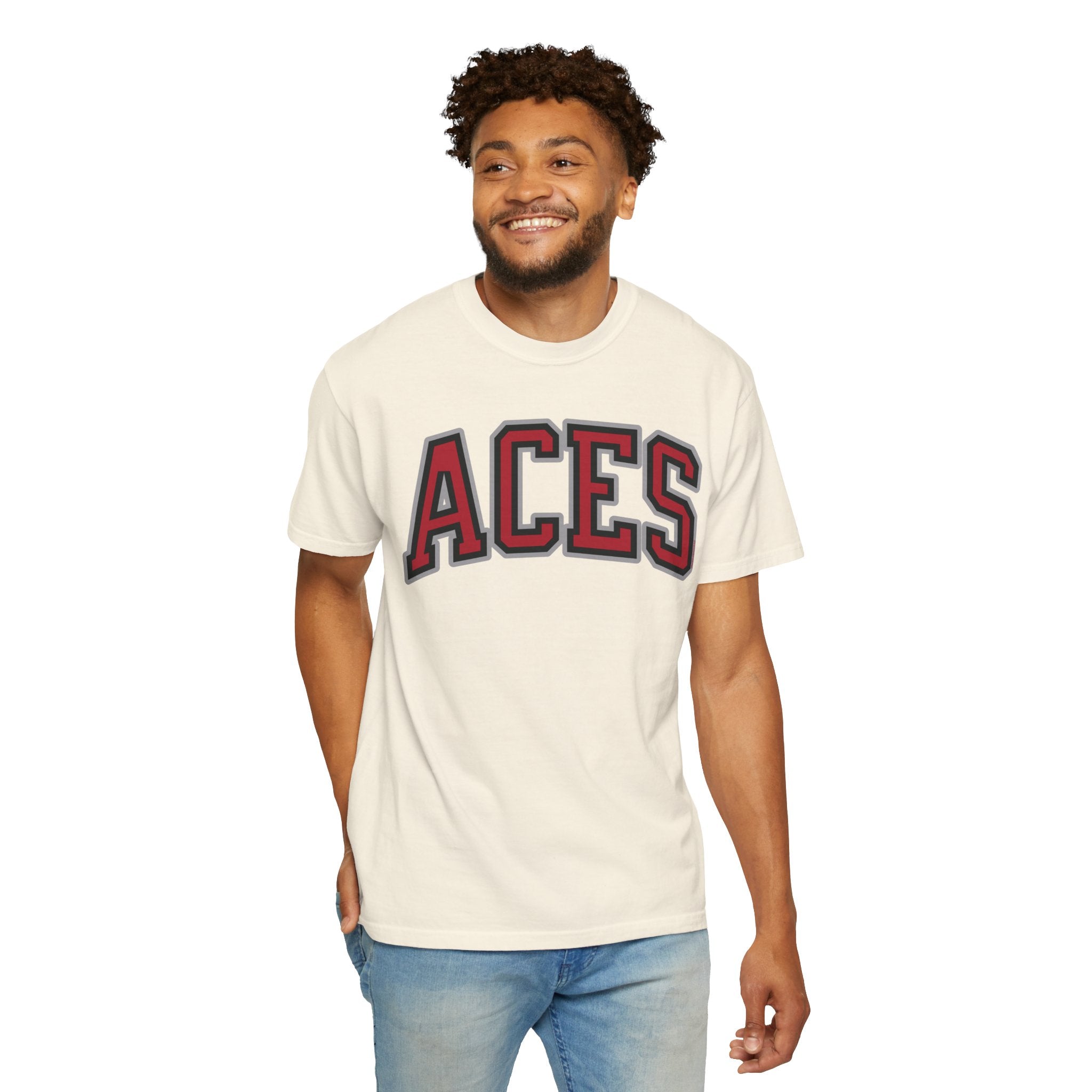 Aces Basketball Varsity Arc Premium Shirt | Chix Sports
