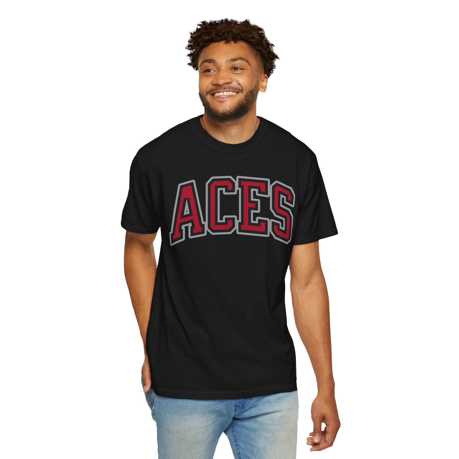 Aces Basketball Varsity Arc Premium Shirt | Chix Sports