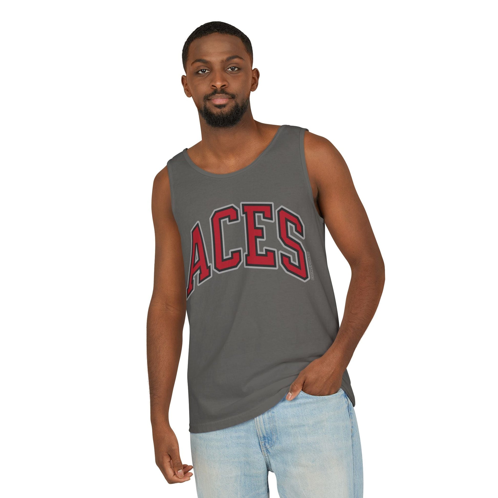 Aces Premium Unisex Tank Top | Chix Sports