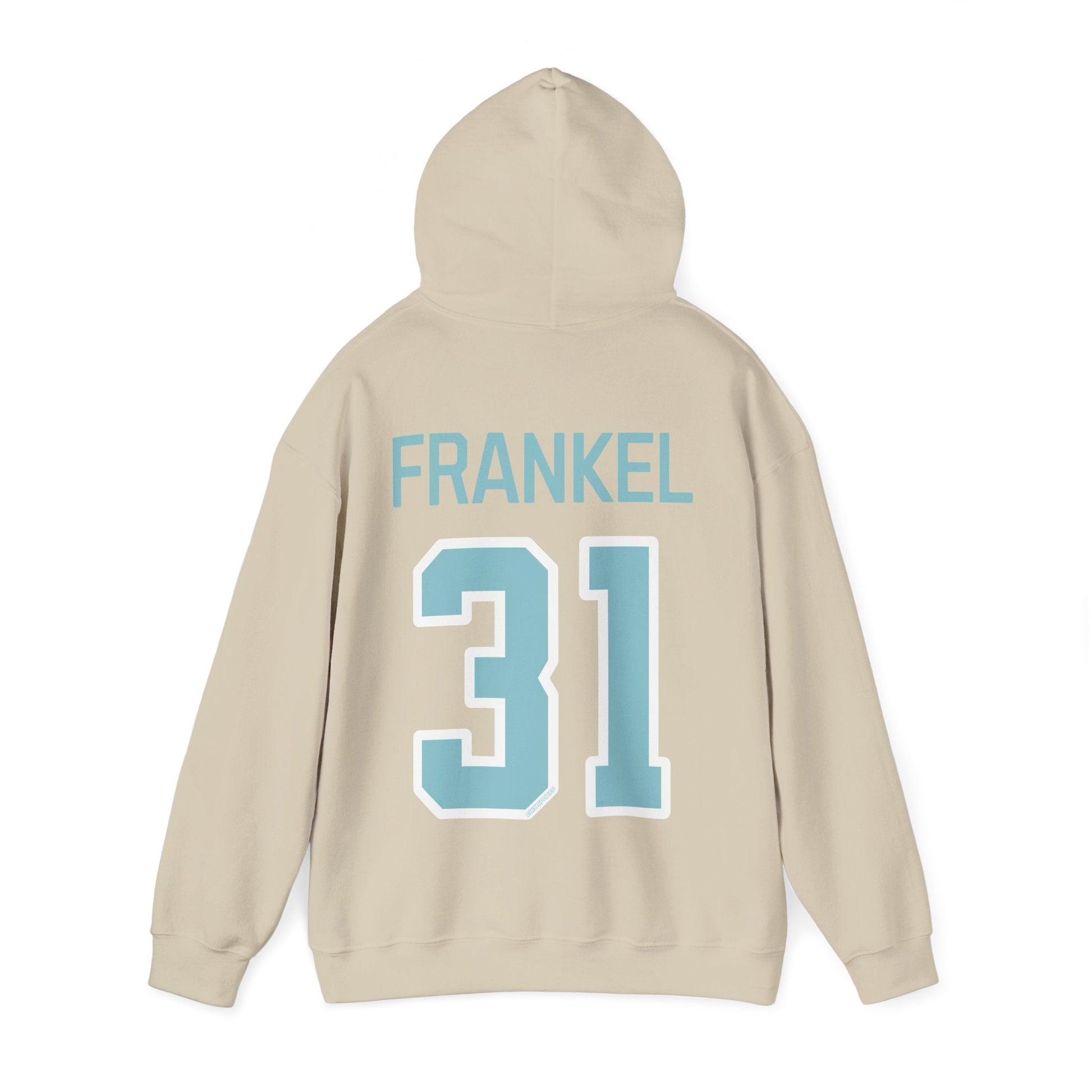 Aerin Frankel 31 Heavy Fleet Unisex Hoodie - No Sleeve Print | Chix Sports
