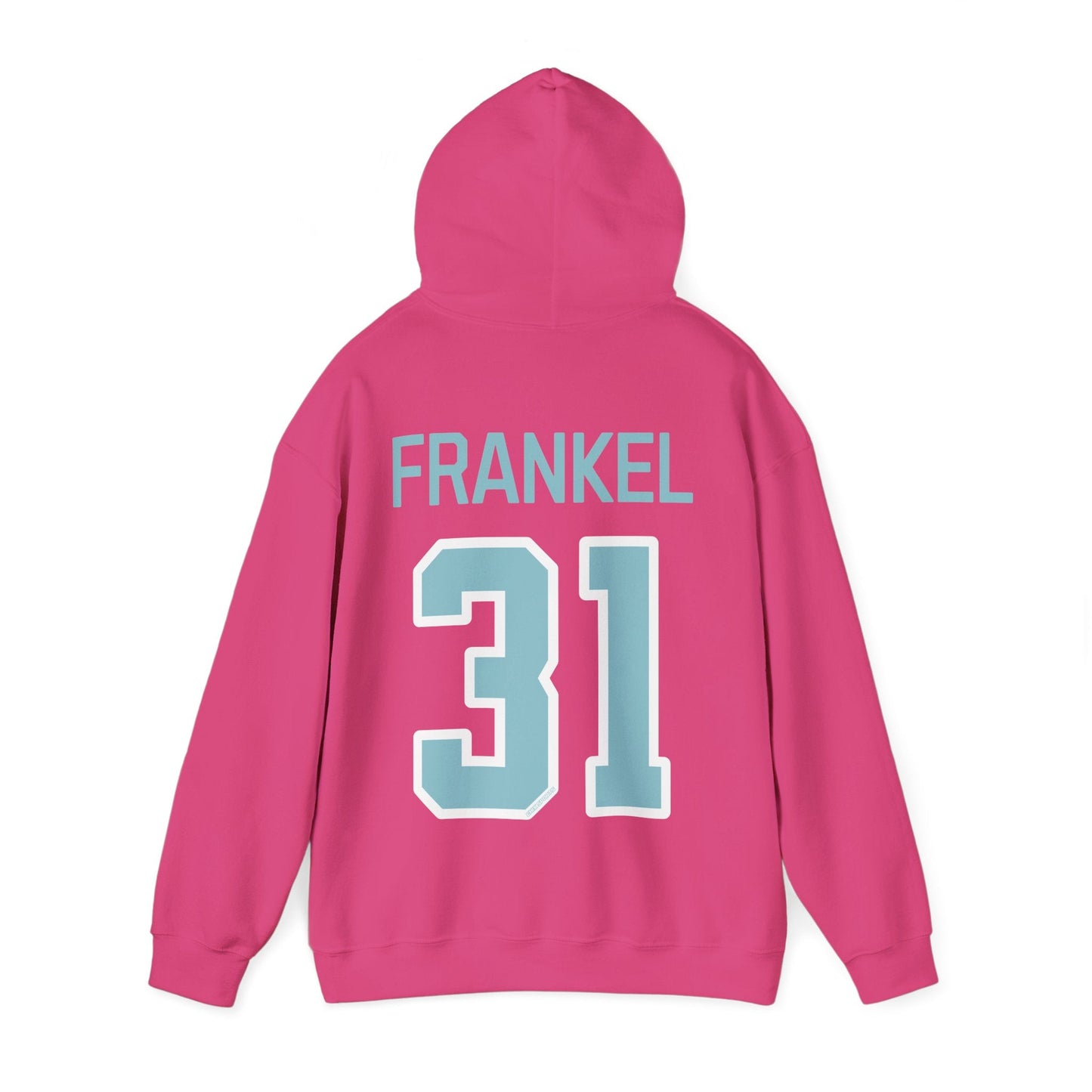 Aerin Frankel 31 Heavy Fleet Unisex Hoodie - No Sleeve Print | Chix Sports