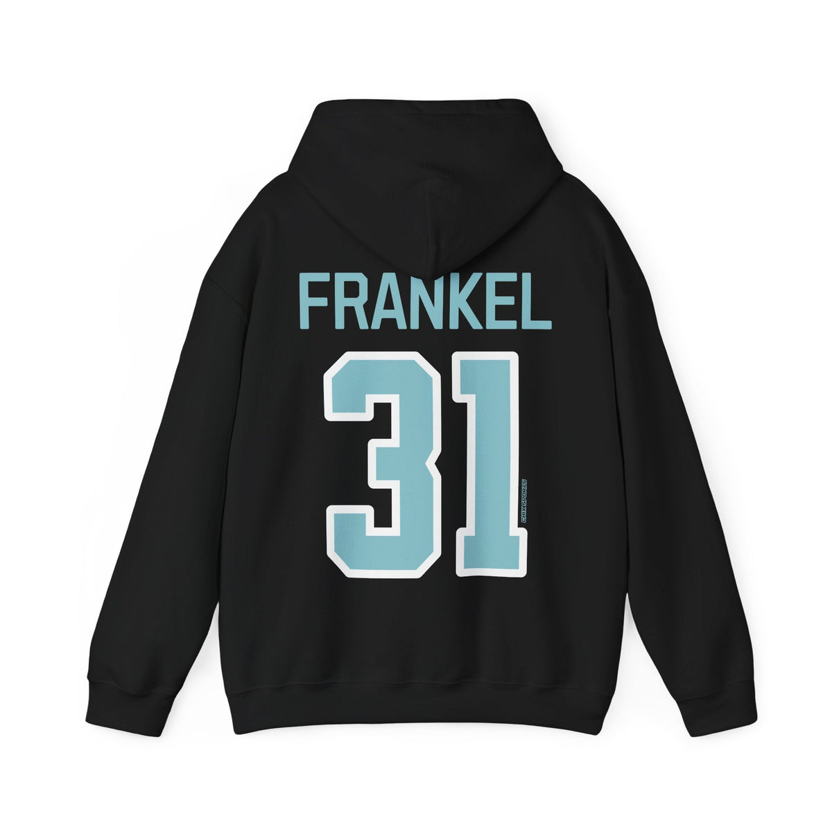 Aerin Frankel Unisex Fleet Hoodie in Heliconia | Chix Sports
