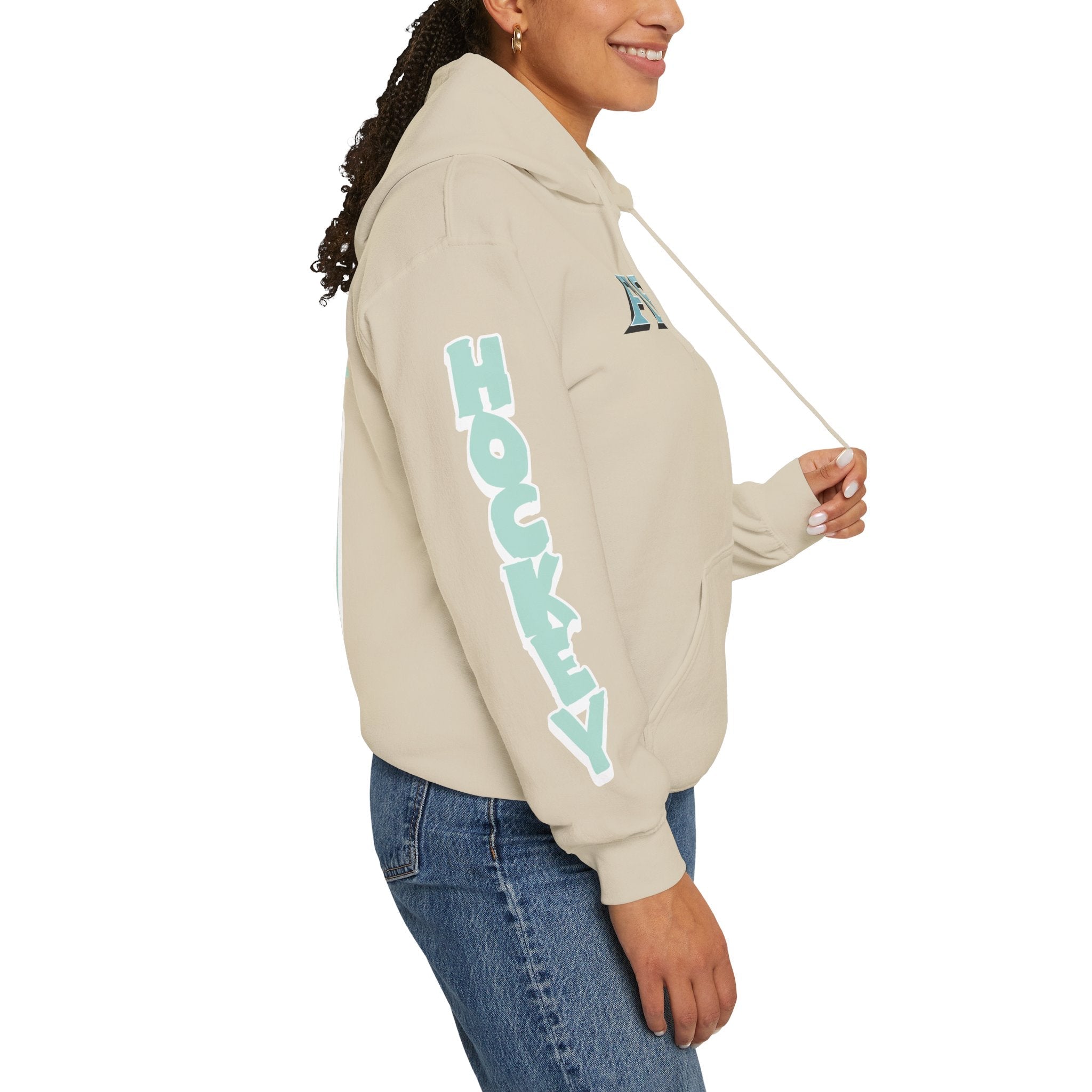 Aerin Frankel Unisex Fleet Hoodie in Dark Heather | Chix Sports
