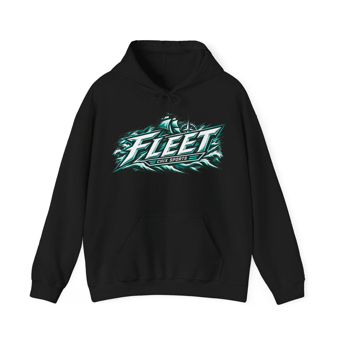 Aerin Frankel Unisex Fleet Hoodie in Heliconia | Chix Sports