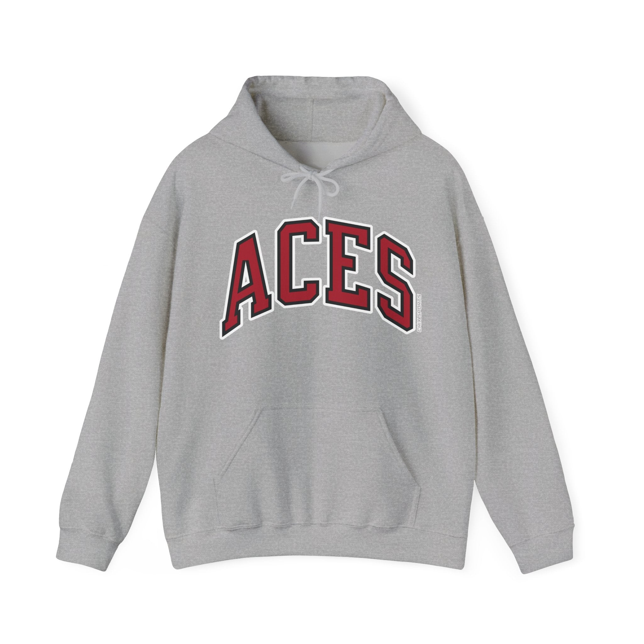 A'ja Wilson Aces Unisex Jersey Hoodie in Red | Chix Sports