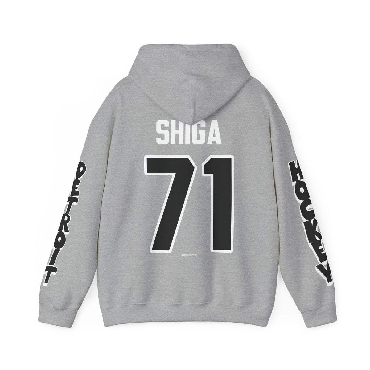 Akane Shiga Detroit Hockey Club Unisex Hoodie in Sport Grey | Chix Sports