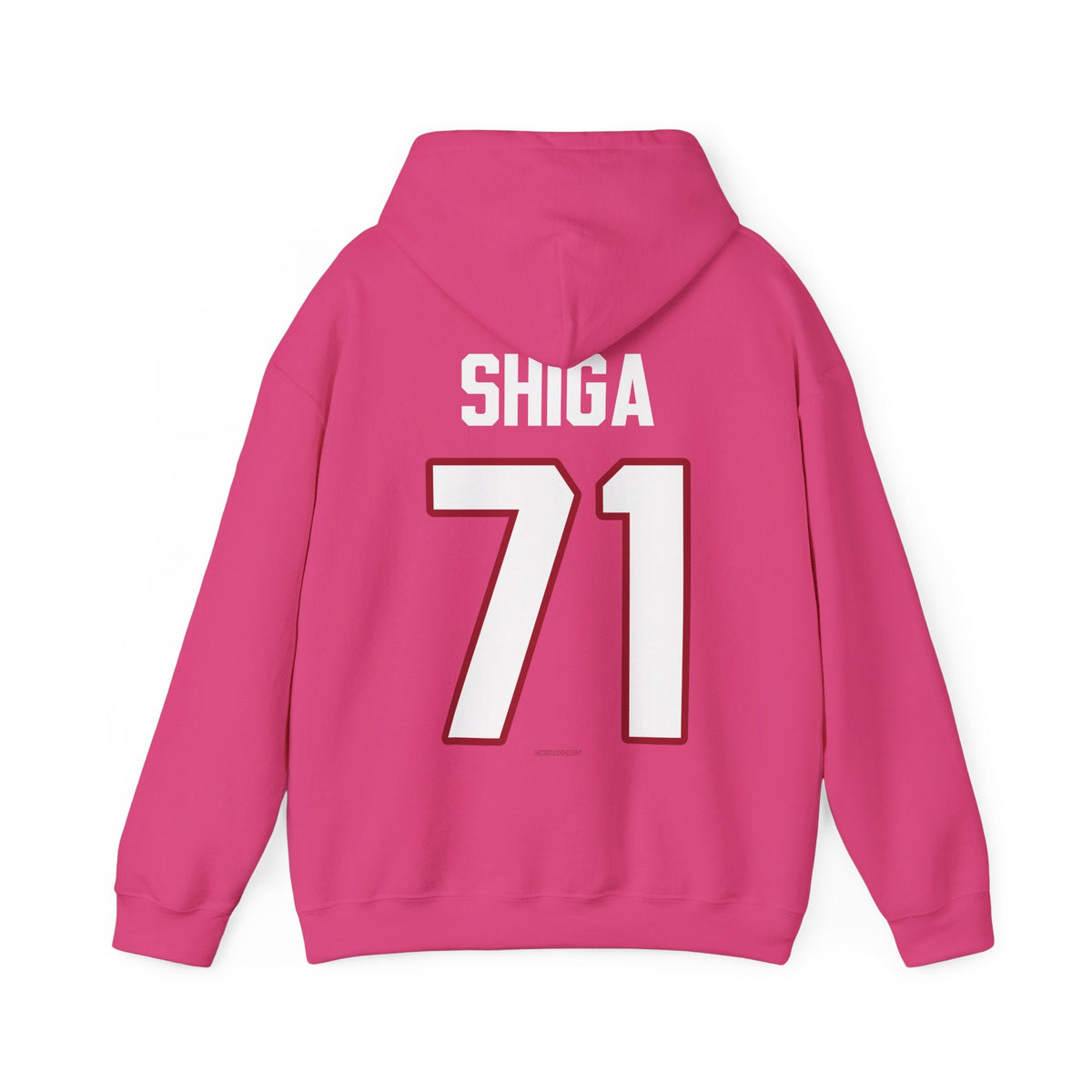 Akane Shiga Detroit Hockey Club Unisex Hoodie in Heliconia | Chix Sports