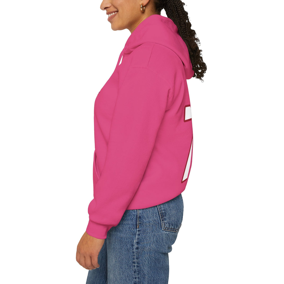 Akane Shiga Detroit Hockey Club Unisex Hoodie in Red | Chix Sports