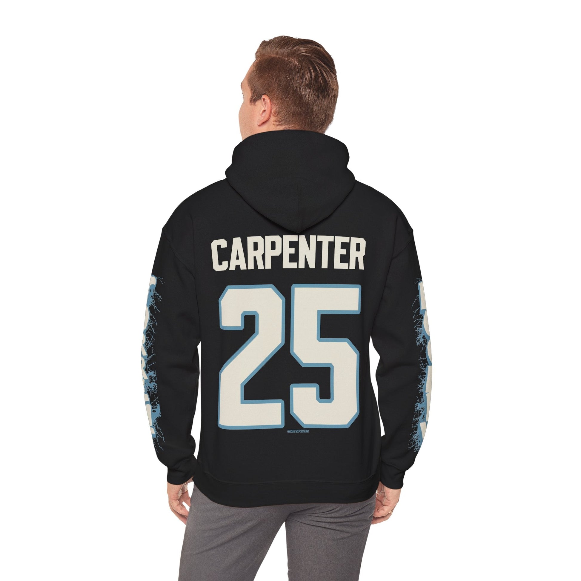 Alex Carpenter Torrent Unisex Hoodie in Antique Sapphire | Chix Sports