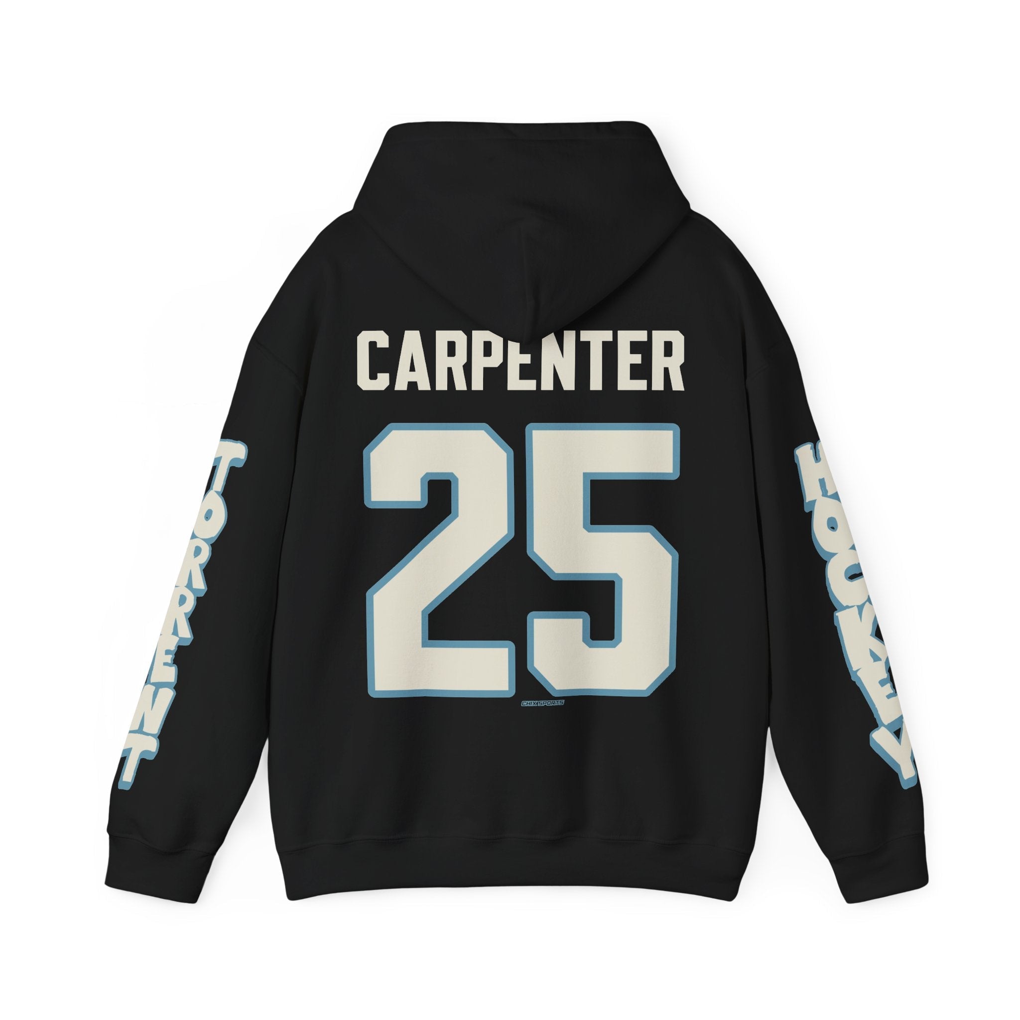 Alex Carpenter Torrent Unisex Hoodie in Black | Chix Sports