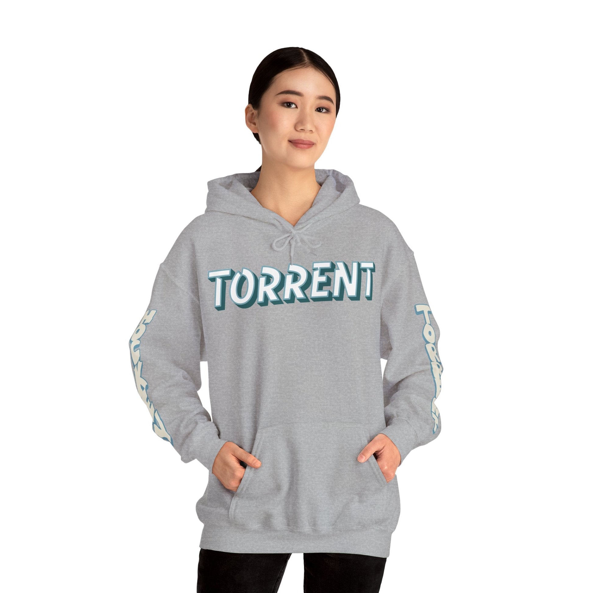 Alex Carpenter Torrent Unisex Hoodie in Antique Sapphire | Chix Sports
