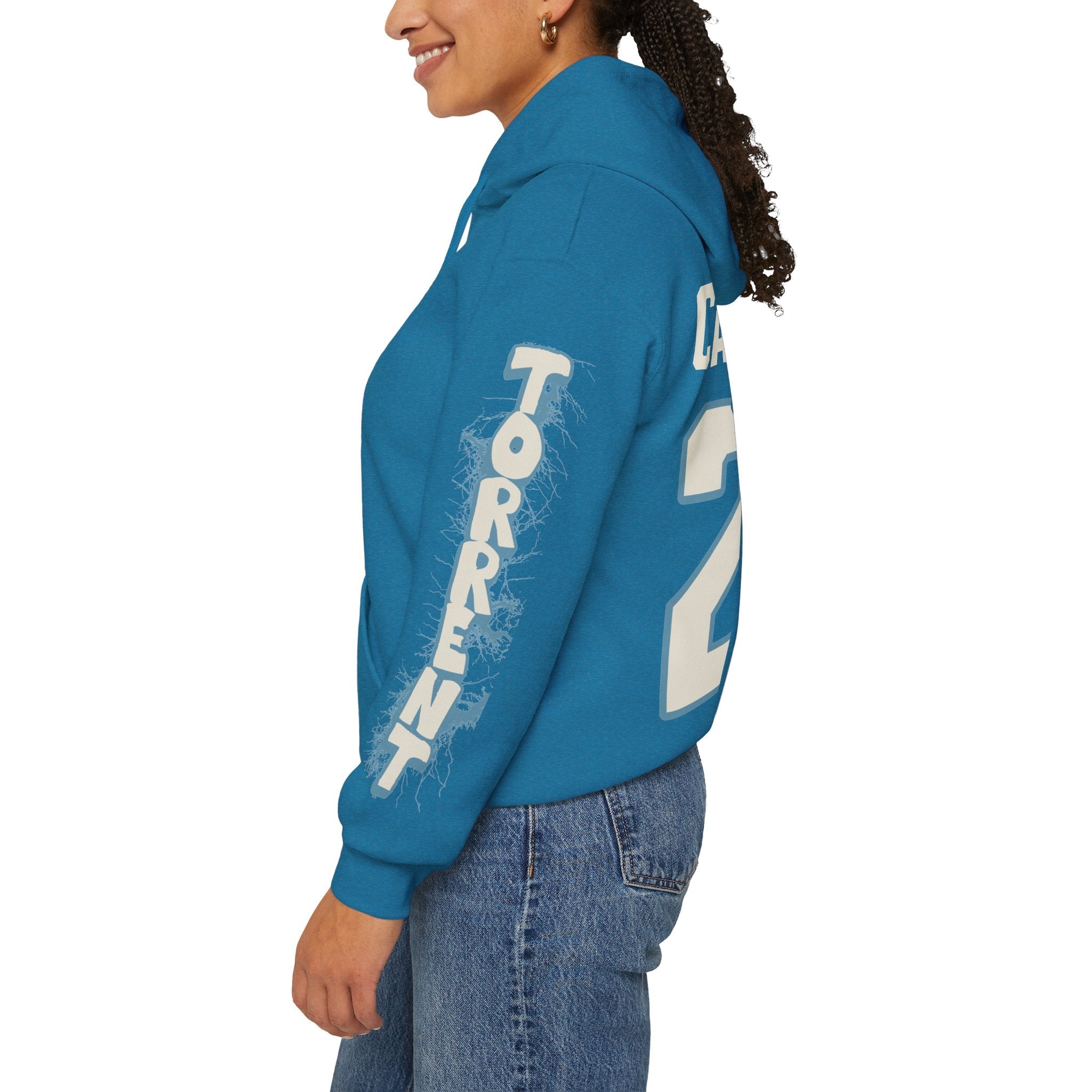 Alex Carpenter Torrent Unisex Hoodie in Antique Sapphire | Chix Sports