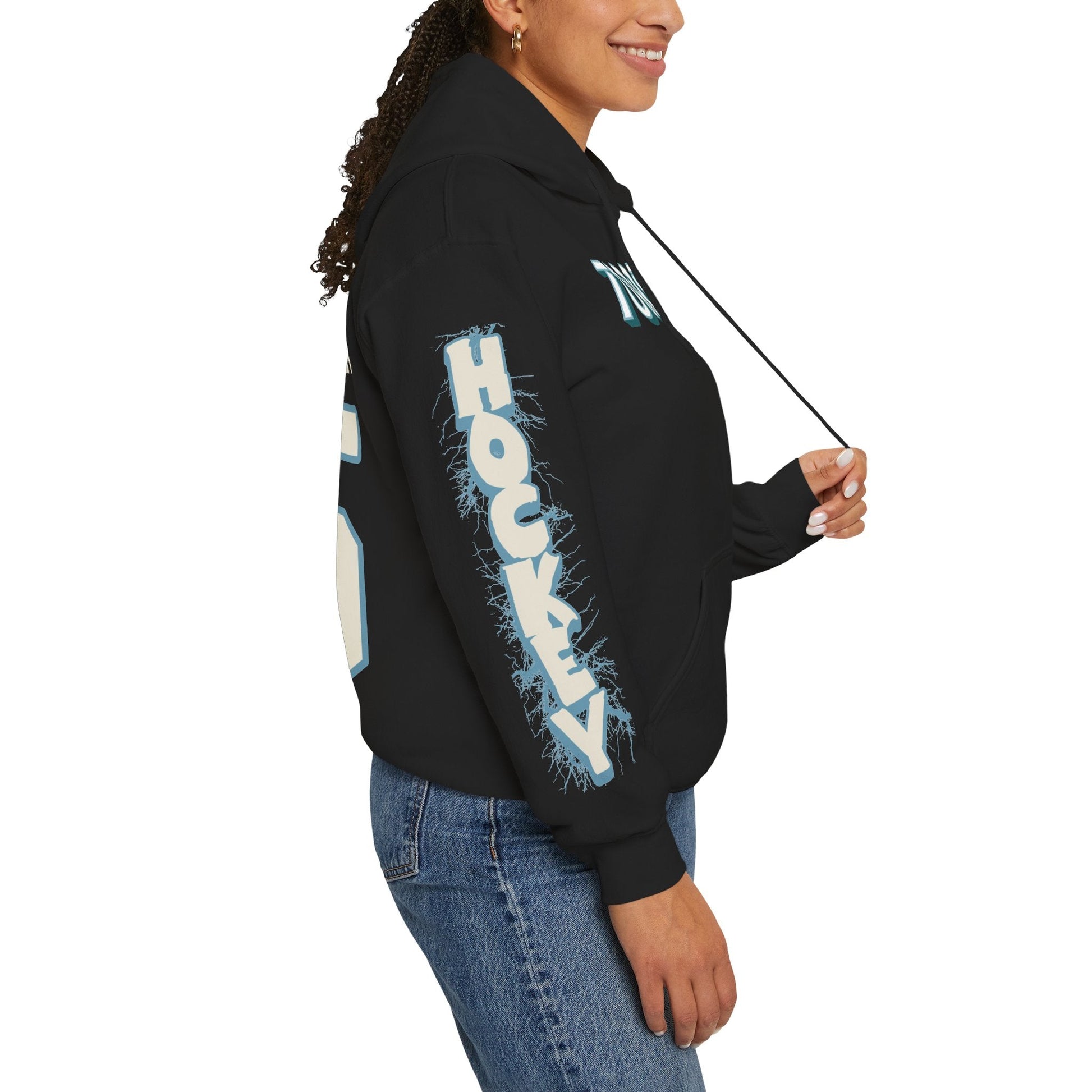Alex Carpenter Torrent Unisex Hoodie in Antique Sapphire | Chix Sports