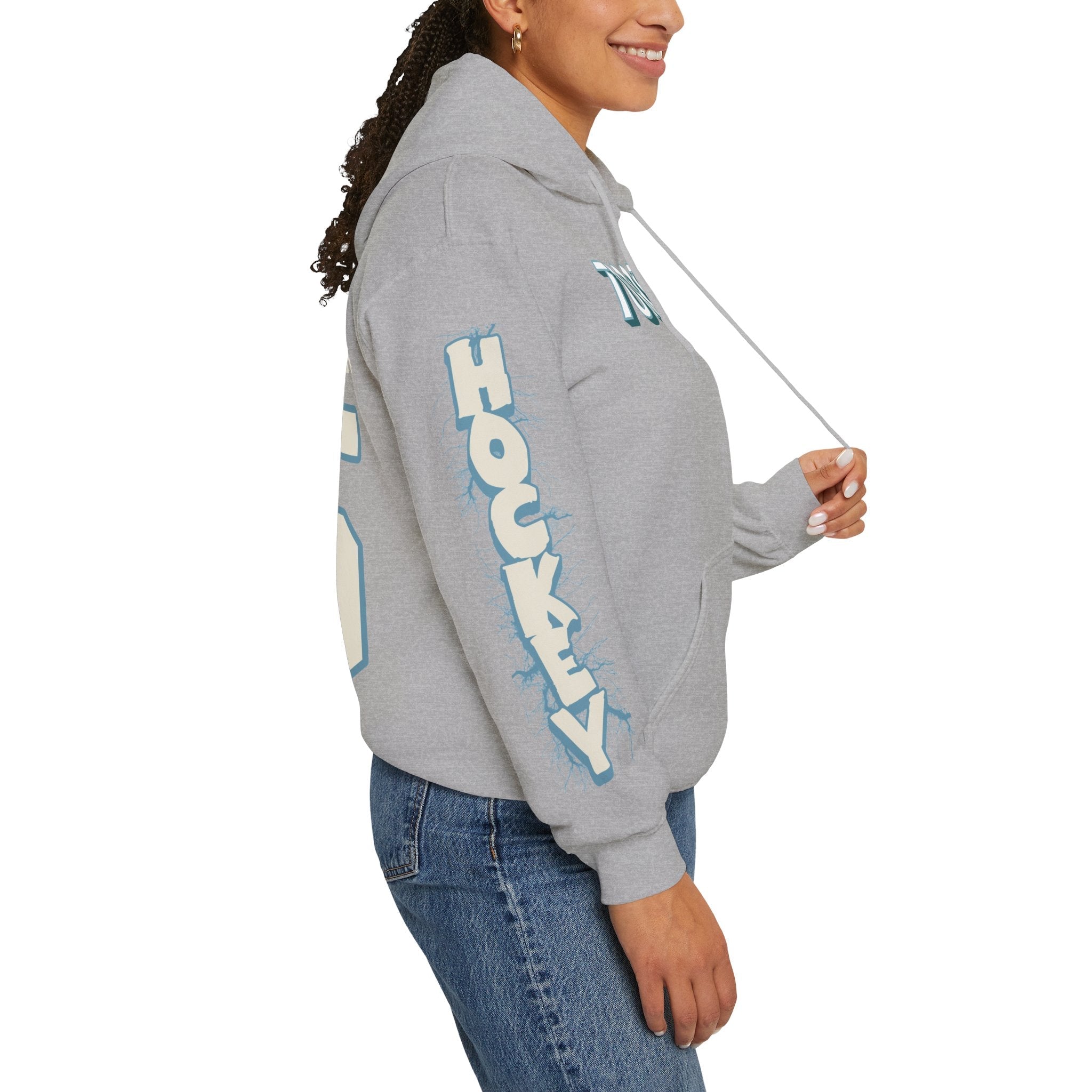 Alex Carpenter Torrent Unisex Hoodie in Antique Sapphire | Chix Sports