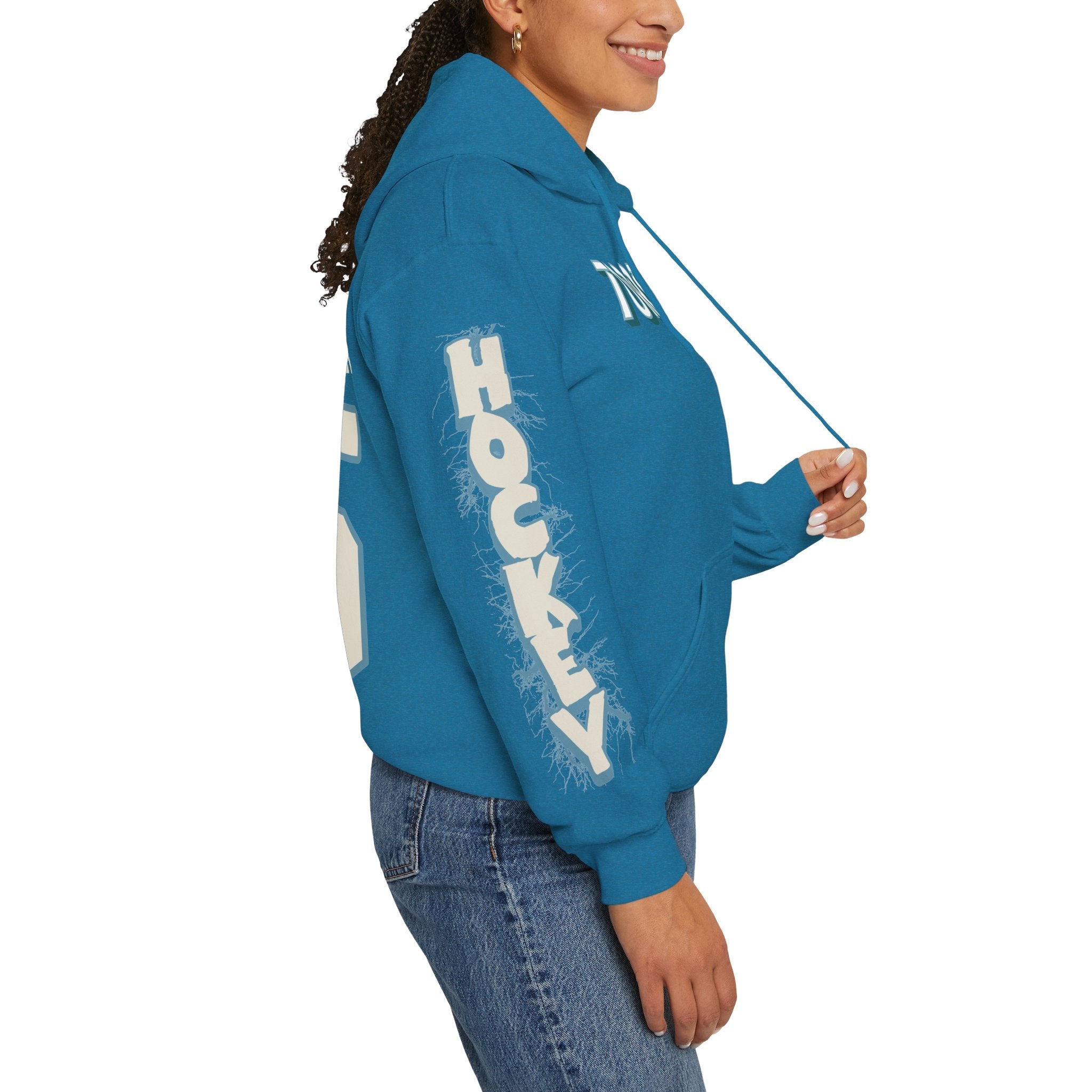 Alex Carpenter Torrent Unisex Hoodie in Antique Sapphire | Chix Sports